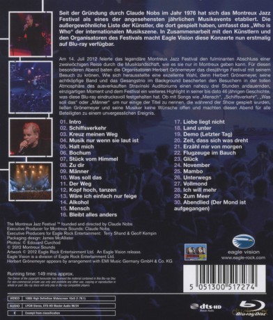 Groenemeyer Herbert: Live At Montreux 2012 [Blu-Ray]