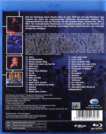Groenemeyer Herbert: Live At Montreux 2012 [Blu-Ray]