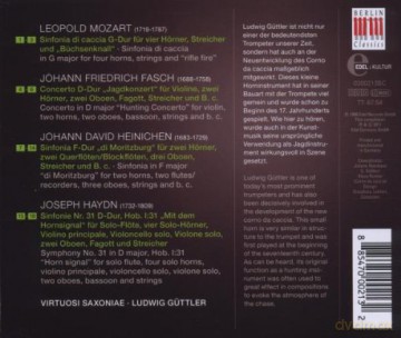 Güttler Ludwig: Das Corno Da Caccia In Der Jagdmusik [CD]