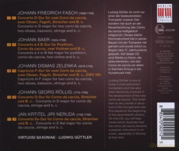 Güttler Ludwig: Das Corno Da Caccia In Sachsen [CD]