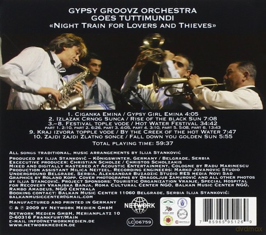 Gypsy Groovz Orchestra: Goes Tuttimundi [CD]