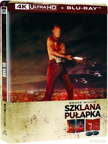 Szklana pułapka (steelbook) [Blu-Ray 4K]+[Blu-Ray]