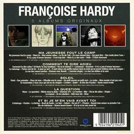 Francoise Hardy: Original Album Series [5CD]