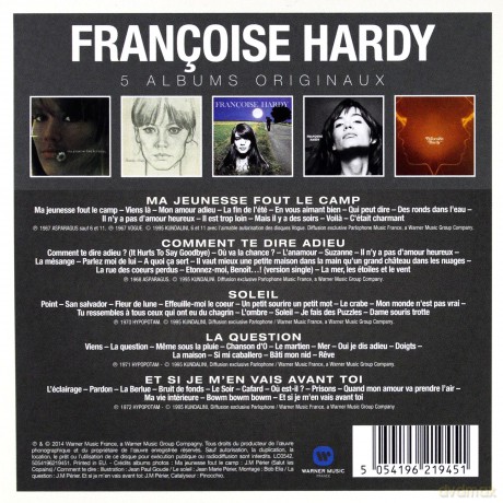 Francoise Hardy: Original Album Series [5CD]