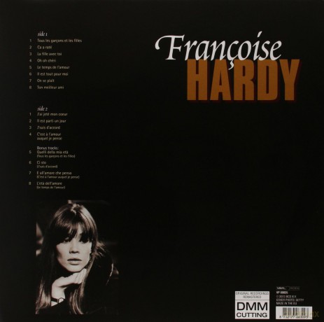 Hardy Francoise: Tous Les Garcons Et Les Filles [Winyl]