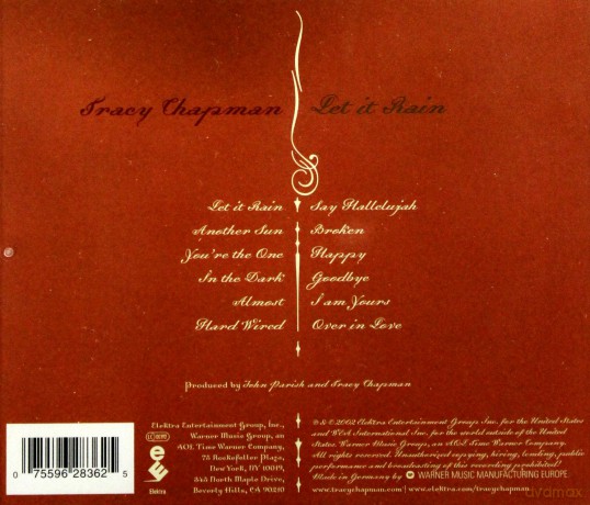 Tracy Chapman: Let It Rain [CD]