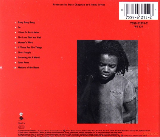 Tracy Chapman: Matters Of The Heart [CD]
