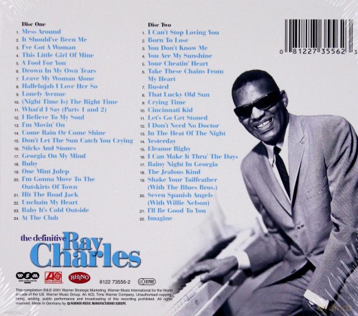 Ray Charles: The Definitive Ray Charles [2CD]