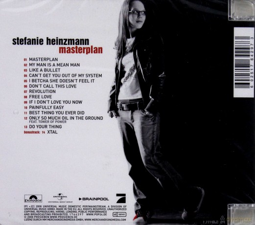 Stefanie Heinzmann: Masterplan [CD]