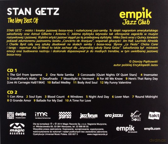 Stan Getz: Jazz Club [2CD]