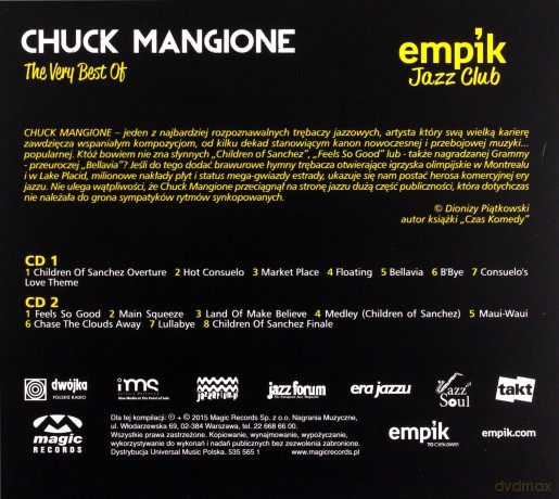 Chuck Mangione: Jazz Club [2CD]