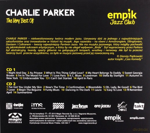 Charlie Parker: Jazz Club [2CD]