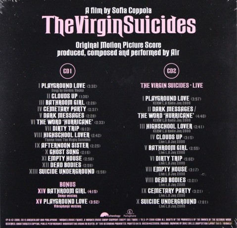 Air: The Virgin Suicides - 15th Anniversary (Deluxe) [2CD]
