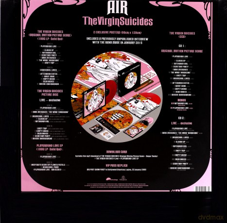 Air: The Virgin Suicides - 15th Anniversary (Deluxe) [BOX] [5xWinyl]