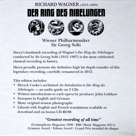 Georg Solti: Wagner Der Ring Des Nibelungen (Deluxe) [BOX] [17CD]