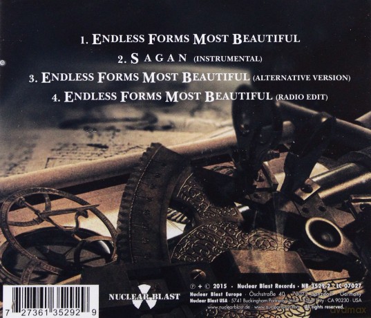 Nightwish: Endless Forms Most Beautiful (single) [CD]