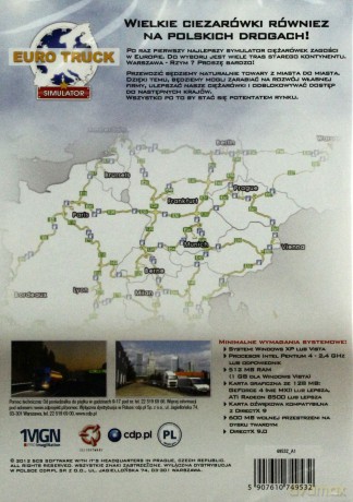 Euro Truck Simulator (reedycja) [GRA PC]