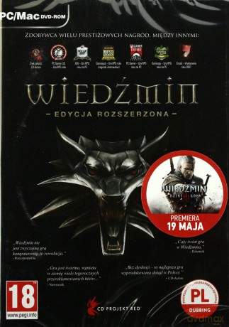 Wiedzmin Edycja Rozszerzona (Reedycja) [GRA PC]