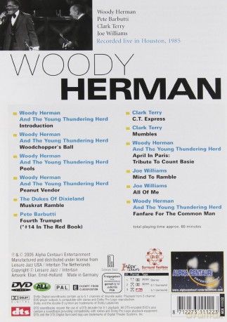Herman Woody And His Young Thundering Herd: Fanfare For The Ommon Man  Live In H Ouston 1985 [DVD]