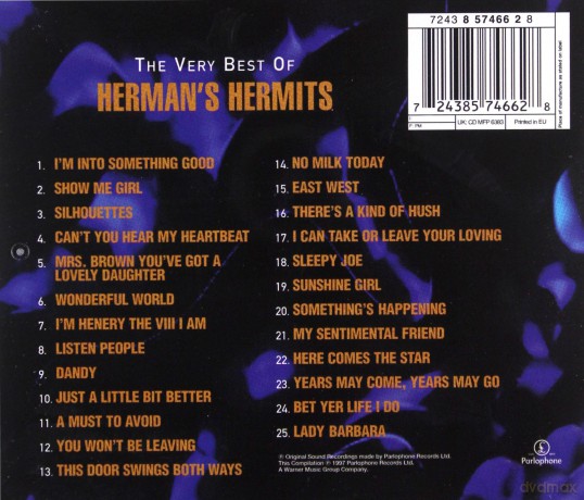 Hermans Hermits: The Very Best Of Hermans Hermit [CD]