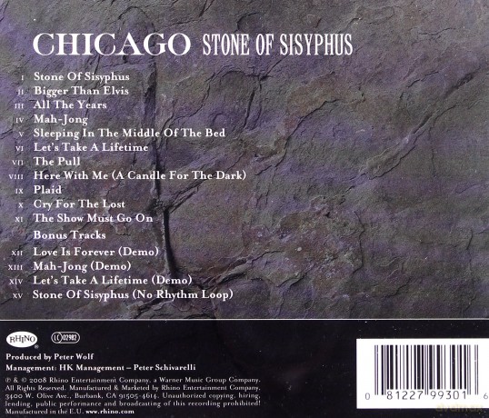 Chicago: Stone Of Sisyphus (XXXII) [CD]