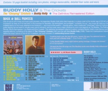 Holly Buddy & The Crickets: The Chirping Crickets & Buddy Holly [CD]