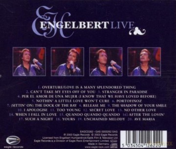 Humperdinck Engelbert: Engelbert Live [CD]