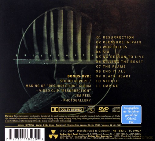 Chimaira: Resurrection (digipack) [CD]+[DVD]