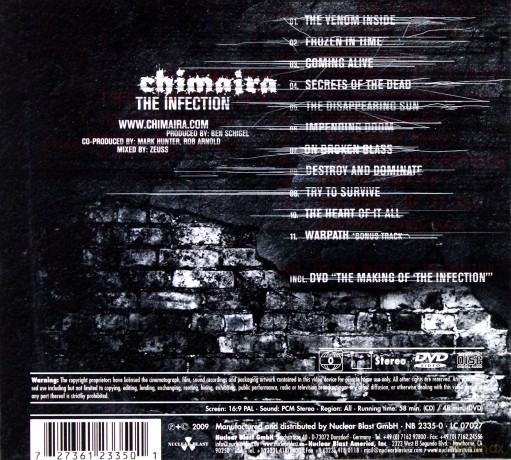 Chimaira: The Infection [CD]+[DVD]