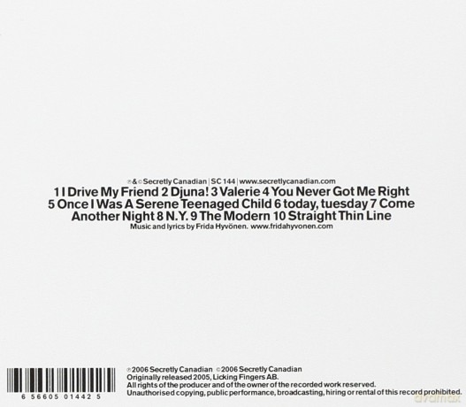 Hyvoenen Frida: Until Death Comes [CD]