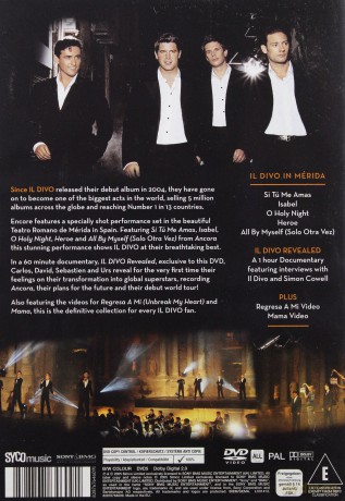 Il Divo: Encore [DVD]
