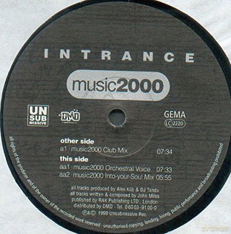 Intrance: Music 2000 [Winyl]