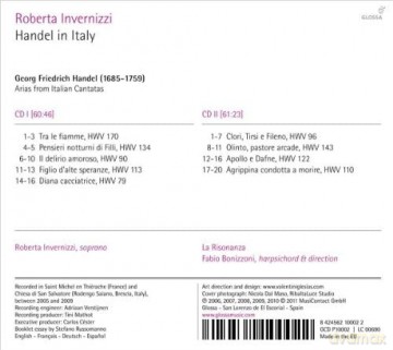 Invernizzi Roberta: Haendel In Italy [2CD]