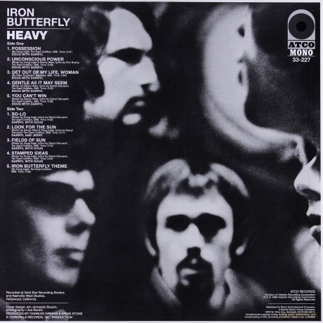 Iron Butterfly: Heavy - Black Friday Rsd 2014 Release [Winyl]