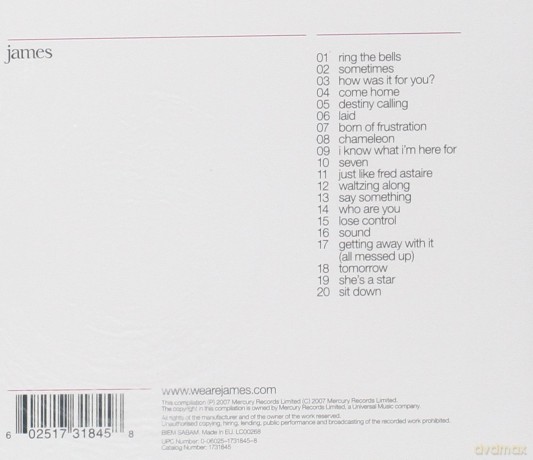 James: Fresh As A Daisy - The Singles [CD]