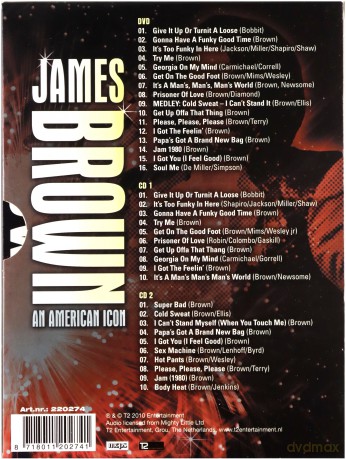 James Brown: An American Icon [3DVD]