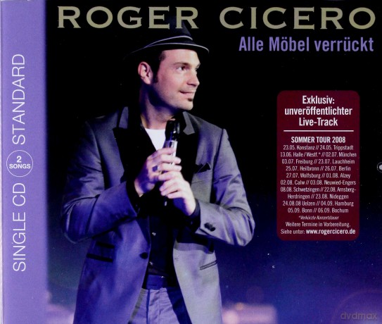 Roger Cicero: Alle Möbel Verruckt (maxi-single) [CD]