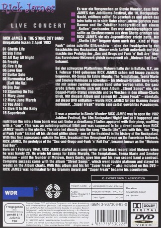 James Rick: At Rockpalast [DVD]