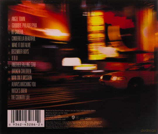 Peter Cincotti: East Of Angel Town [CD]