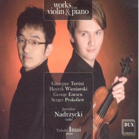 Jaroslaw Nadrzycki: Works For Violin Und Piano [CD]