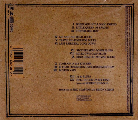 Eric Clapton: Me And Mr.Johnson [CD]