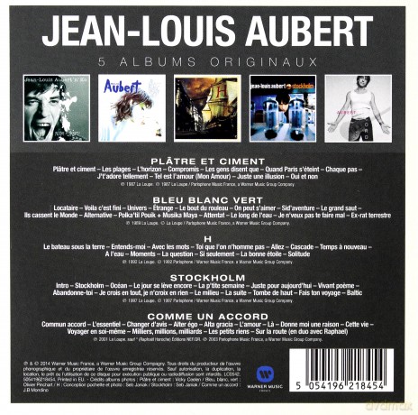 Jean-Lewis Aubert: Original Album Series [5CD]