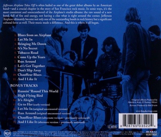 Jefferson Airplane: Takes Off [CD]