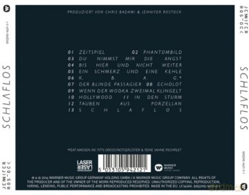 Jennifer Rostock: Schlaflos [CD]