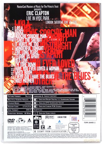 Eric Clapton: Live In Hyde Park [DVD]