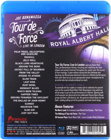 Joe Bonamassa: Tour De Force Live In London, Royal Albert Hall [Blu-Ray]