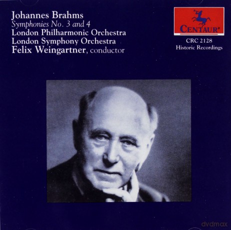 Johannes Brahms: Brahms Symphonies Nos 3 - 4 [CD]
