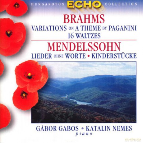 Johannes Brahms: Variations On A Theme By Paganini - Lieder Ohne Worte [CD]