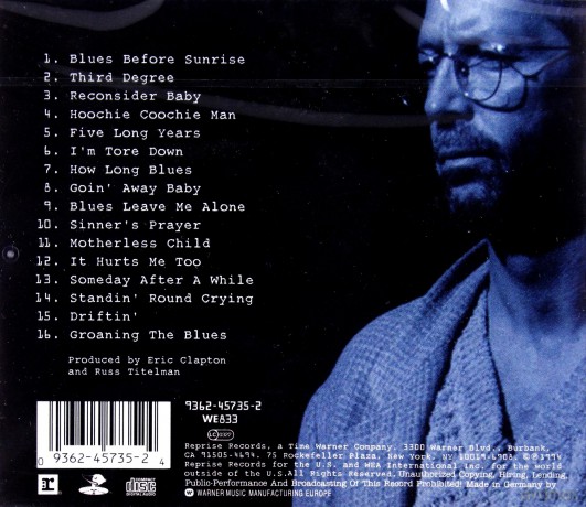 Eric Clapton: From The Cradle [CD]