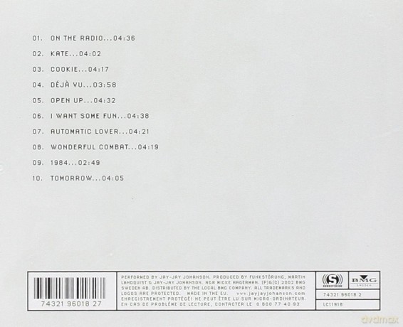 Johanson Jay Jay: Antenna [CD]